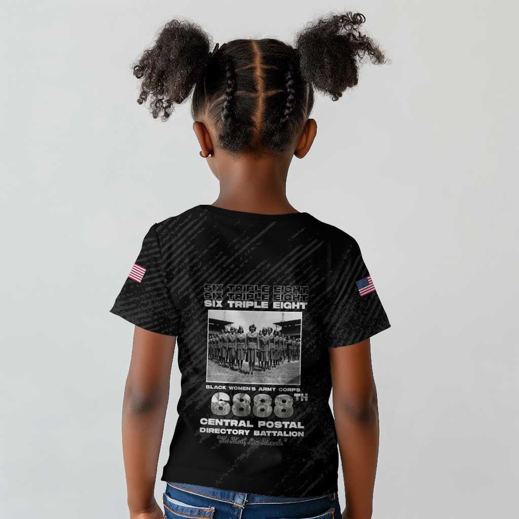 6888th Central Postal Directory Battalion Kid T shirt Six Triple Eight
