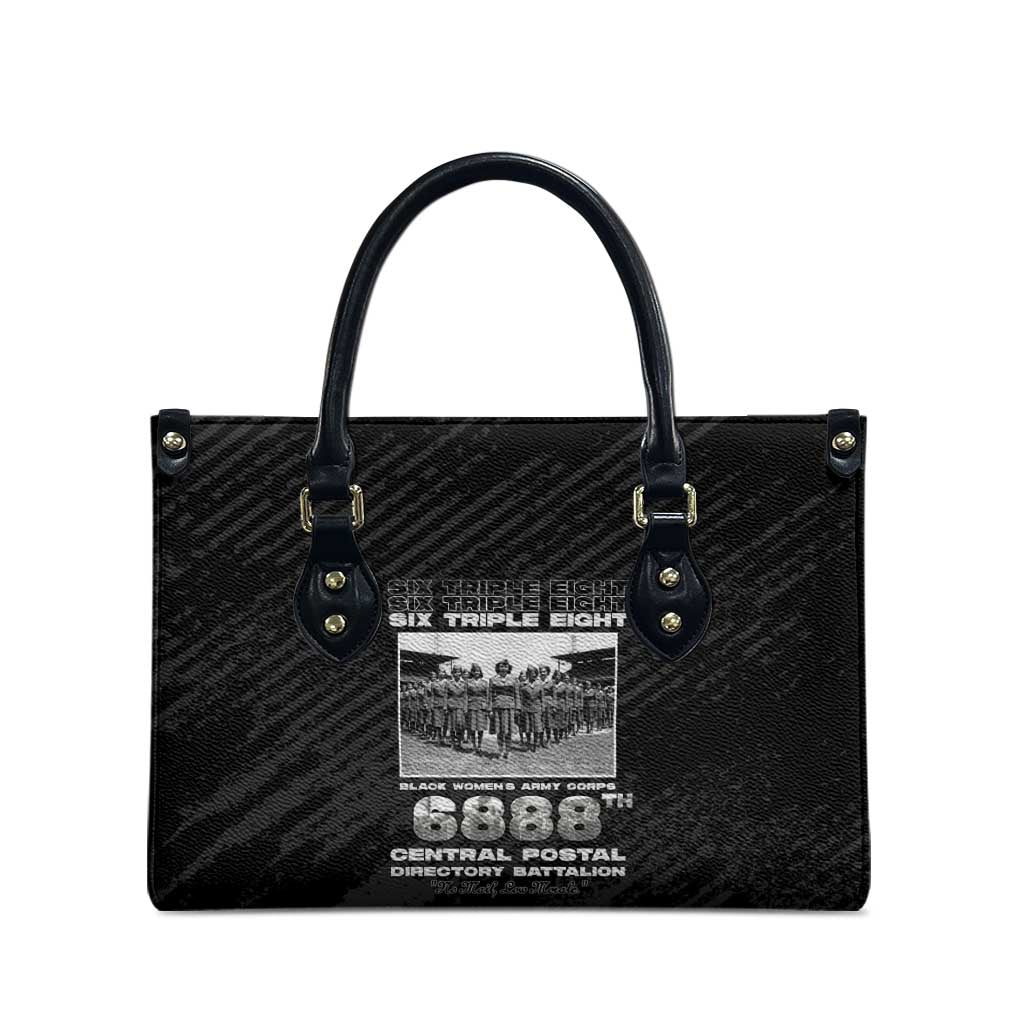 6888th Central Postal Directory Battalion Leather Bag Six Triple Eight