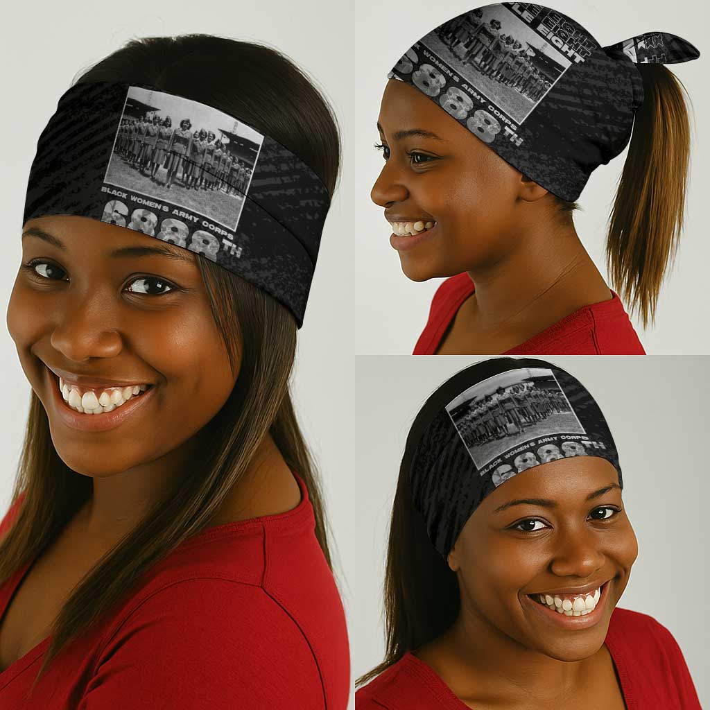 6888th Central Postal Directory Battalion Neck Gaiter Six Triple Eight