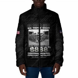 6888th Central Postal Directory Battalion Padded Jacket Six Triple Eight