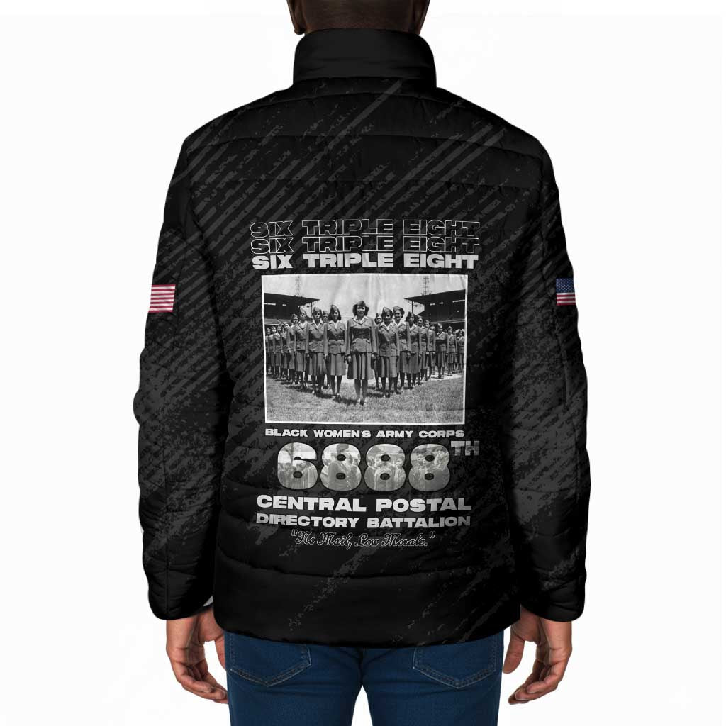 6888th Central Postal Directory Battalion Padded Jacket Six Triple Eight