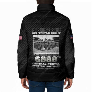 6888th Central Postal Directory Battalion Padded Jacket Six Triple Eight