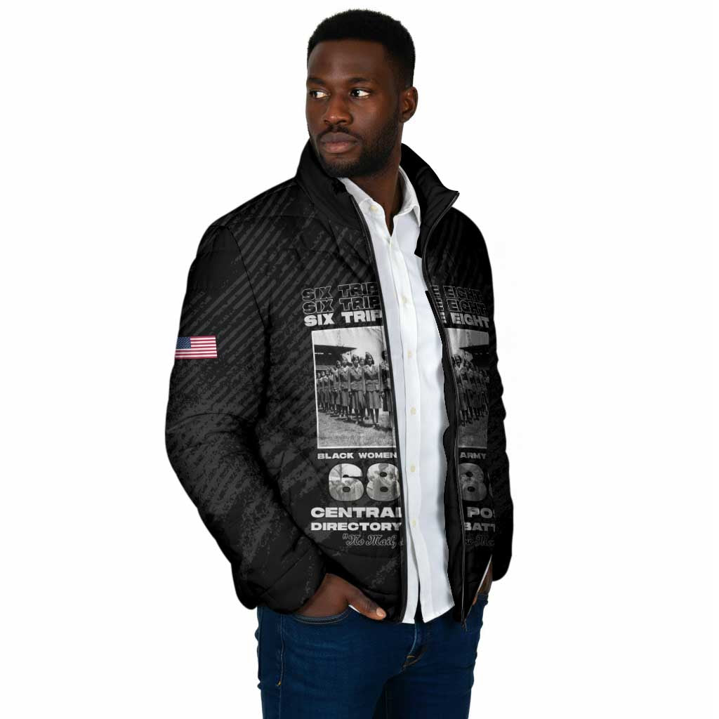 6888th Central Postal Directory Battalion Padded Jacket Six Triple Eight
