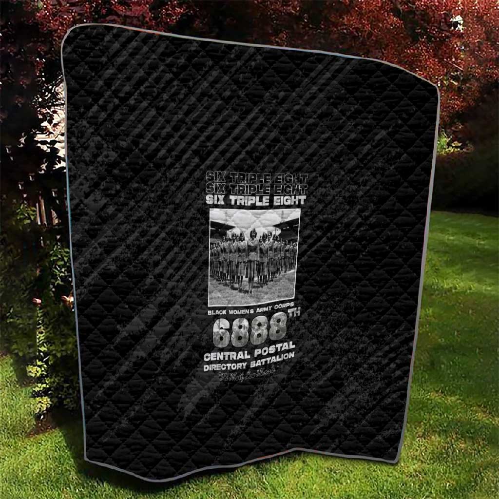 6888th Central Postal Directory Battalion Quilt Six Triple Eight