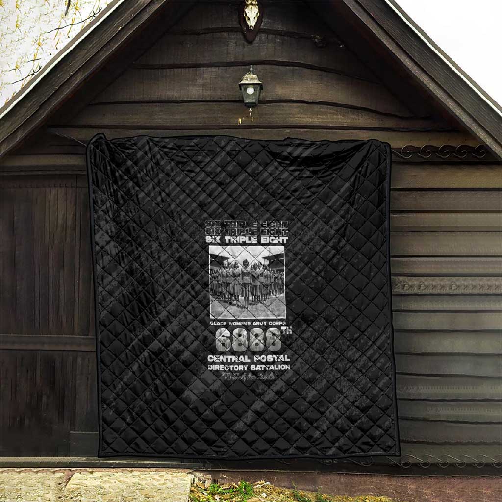 6888th Central Postal Directory Battalion Quilt Six Triple Eight