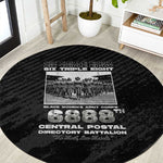 6888th Central Postal Directory Battalion Round Carpet Six Triple Eight
