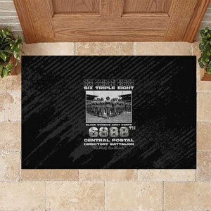 6888th Central Postal Directory Battalion Rubber Doormat Six Triple Eight