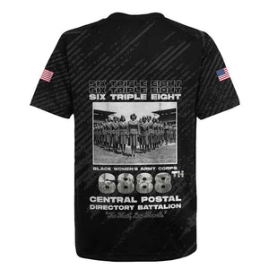 6888th Central Postal Directory Battalion Rugby Jersey Six Triple Eight