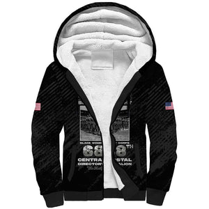 6888th Central Postal Directory Battalion Sherpa Hoodie Six Triple Eight