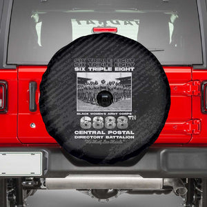 6888th Central Postal Directory Battalion Spare Tire Cover Six Triple Eight