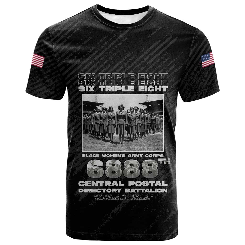 6888th Central Postal Directory Battalion T shirt Six Triple Eight