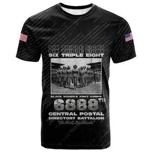 6888th Central Postal Directory Battalion T shirt Six Triple Eight