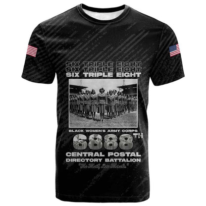 6888th Central Postal Directory Battalion T shirt Six Triple Eight