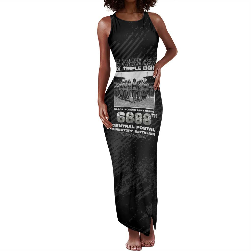 6888th Central Postal Directory Battalion Tank Maxi Dress Six Triple Eight