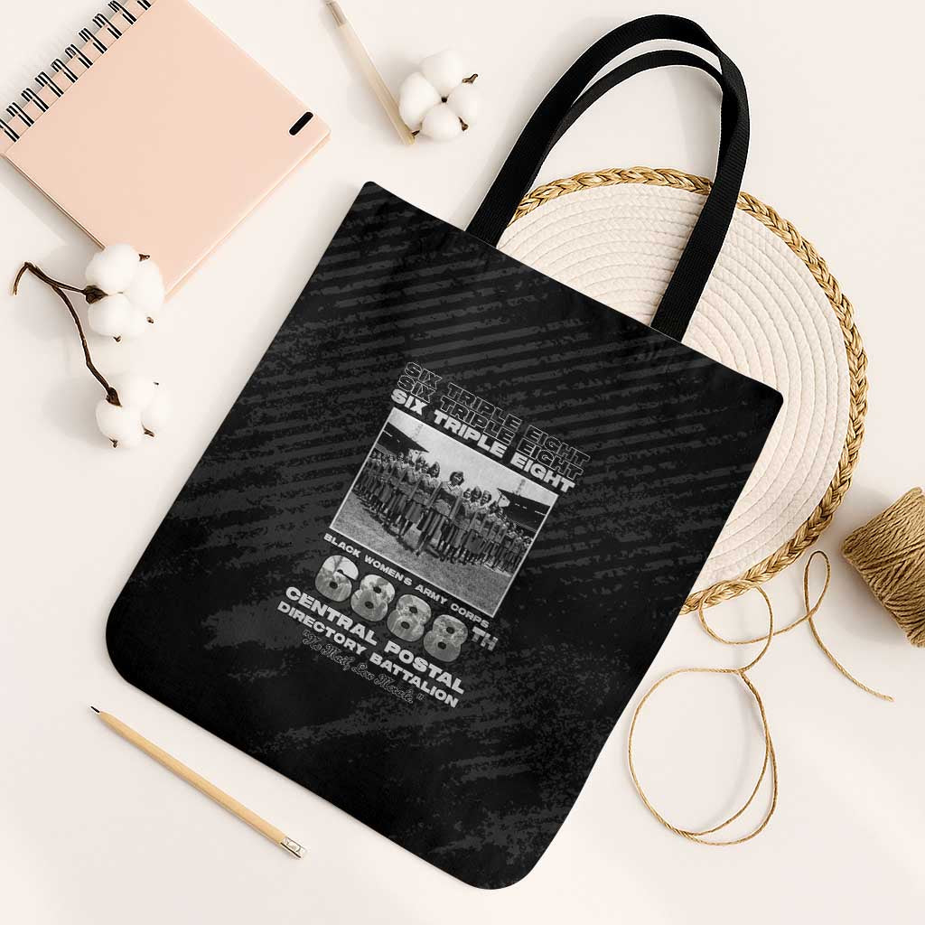 6888th Central Postal Directory Battalion Tote Bag Six Triple Eight