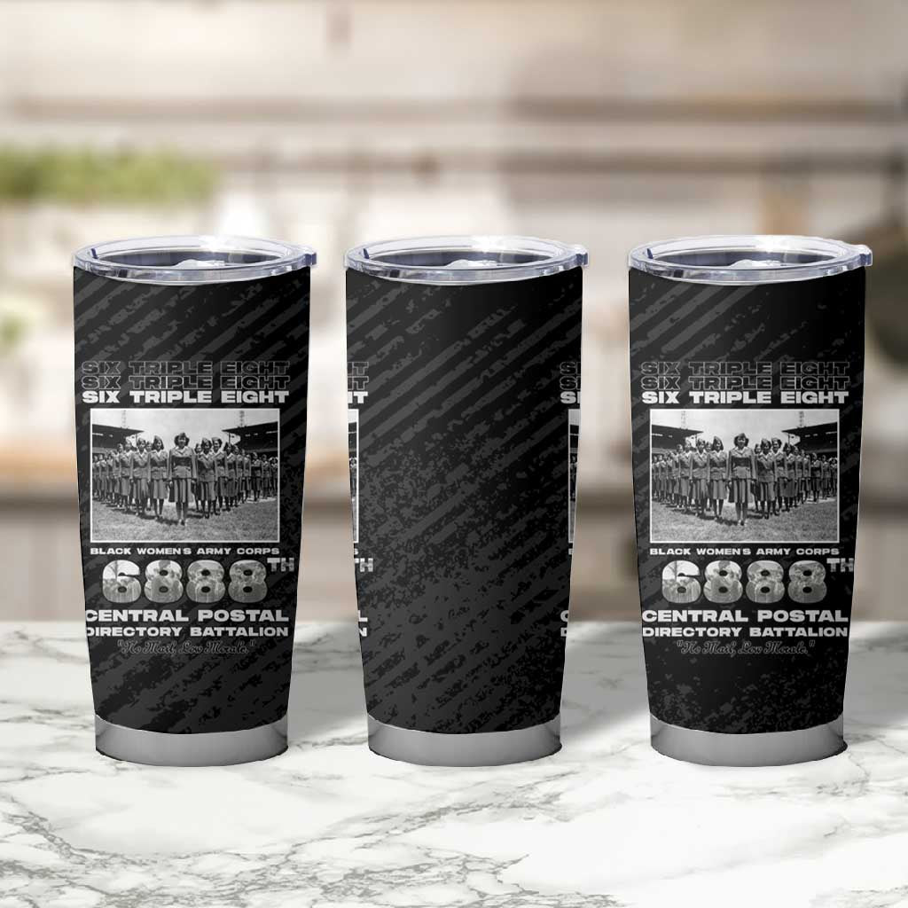 6888th Central Postal Directory Battalion Tumbler Cup Six Triple Eight