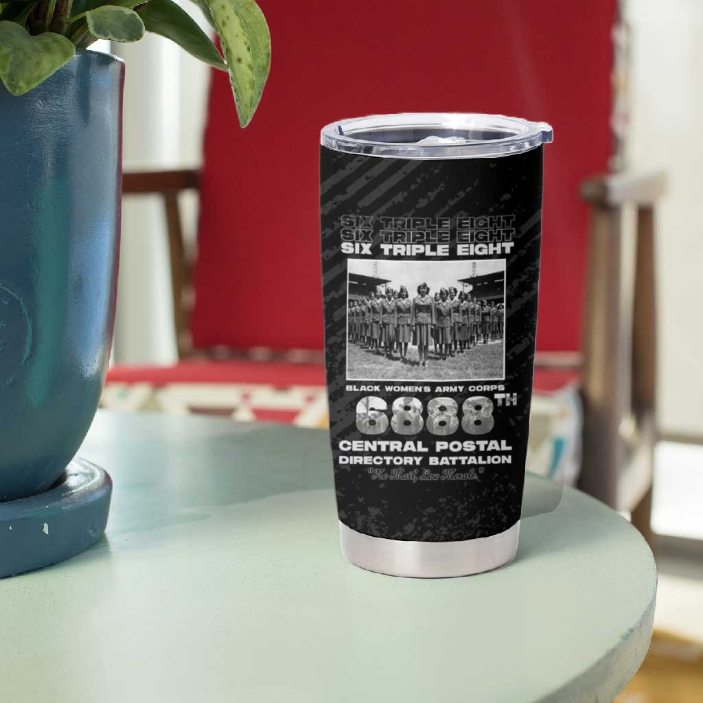 6888th Central Postal Directory Battalion Tumbler Cup Six Triple Eight