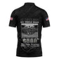 6888th Central Postal Directory Battalion Zipper Polo Shirt Six Triple Eight