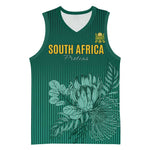 Custom South Africa Cricket Basketball Jersey Come On Proteas LT15