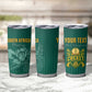 Custom South Africa Cricket Tumbler Cup Come On Proteas
