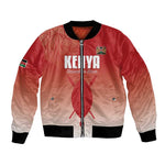 Kenya Football Custom Bomber Jacket Go Harambee Stars Go