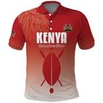 Kenya Football Custom Polo Shirt Go Harambee Stars Go