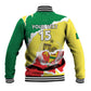 Custom Senegal Beach Soccer 2025 Baseball Jacket Go Champions - Grunge Style