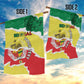 Custom Senegal Beach Soccer 2025 Garden Flag Go Champions - Grunge Style