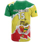 Custom Senegal Beach Soccer 2025 T shirt Go Champions - Grunge Style