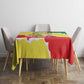 Custom Senegal Beach Soccer 2025 Tablecloth Go Champions - Grunge Style