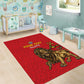 Custom Ethiopia Football Area Rug Go Champions