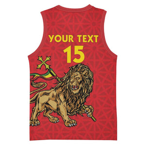 Custom Ethiopia Football Basketball Jersey Go Champions LT15