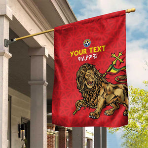 Custom Ethiopia Football Garden Flag Go Champions
