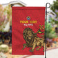 Custom Ethiopia Football Garden Flag Go Champions