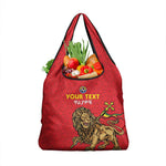 Custom Ethiopia Football Grocery Bag Go Champions