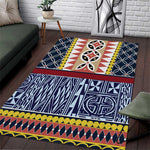 Toghu Bamenda Area Rug Cameroon Traditional Pattern