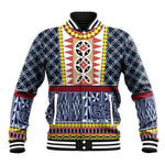 Toghu Bamenda Baseball Jacket Cameroon Traditional Pattern