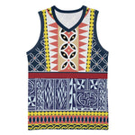 Toghu Bamenda Basketball Jersey Cameroon Traditional Pattern LT15