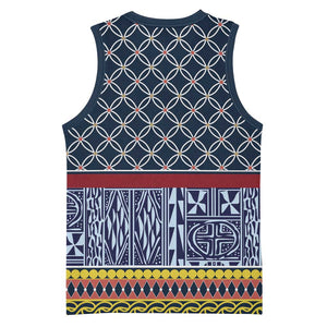 Toghu Bamenda Basketball Jersey Cameroon Traditional Pattern LT15