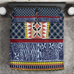 Toghu Bamenda Bedding Set Cameroon Traditional Pattern