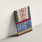 Toghu Bamenda Canvas Wall Art Cameroon Traditional Pattern