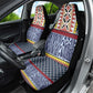 Toghu Bamenda Car Seat Cover Cameroon Traditional Pattern