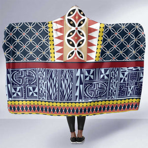 Toghu Bamenda Hooded Blanket Cameroon Traditional Pattern