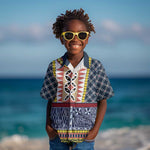 Toghu Bamenda Kid Hawaiian Shirt Cameroon Traditional Pattern