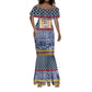 Toghu Bamenda Mermaid Dress Cameroon Traditional Pattern