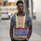 Toghu Bamenda Polo Shirt Cameroon Traditional Pattern