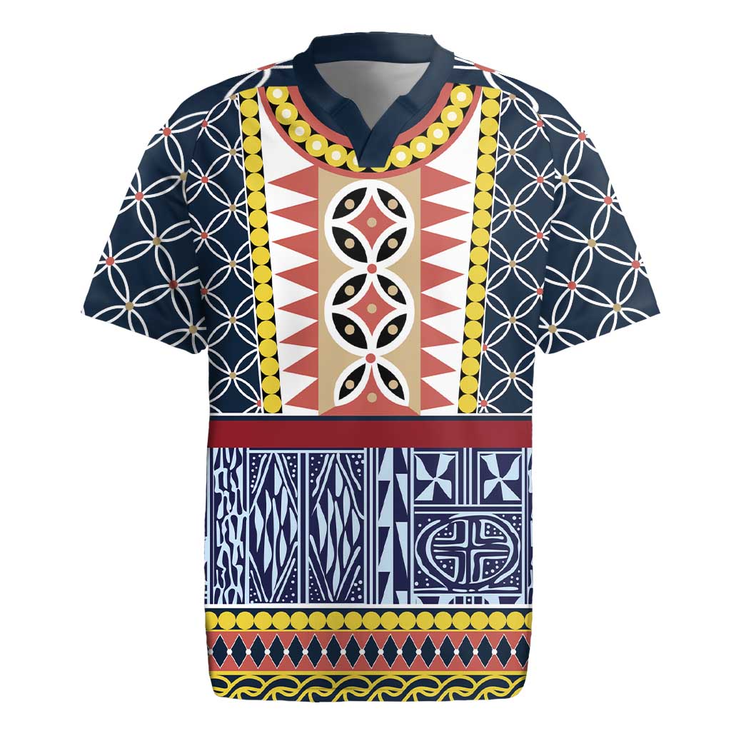 Toghu Bamenda Rugby Jersey Cameroon Traditional Pattern