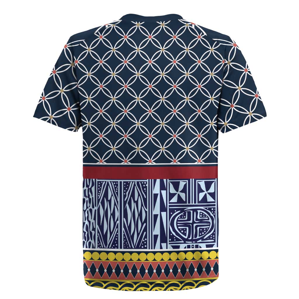 Toghu Bamenda Rugby Jersey Cameroon Traditional Pattern