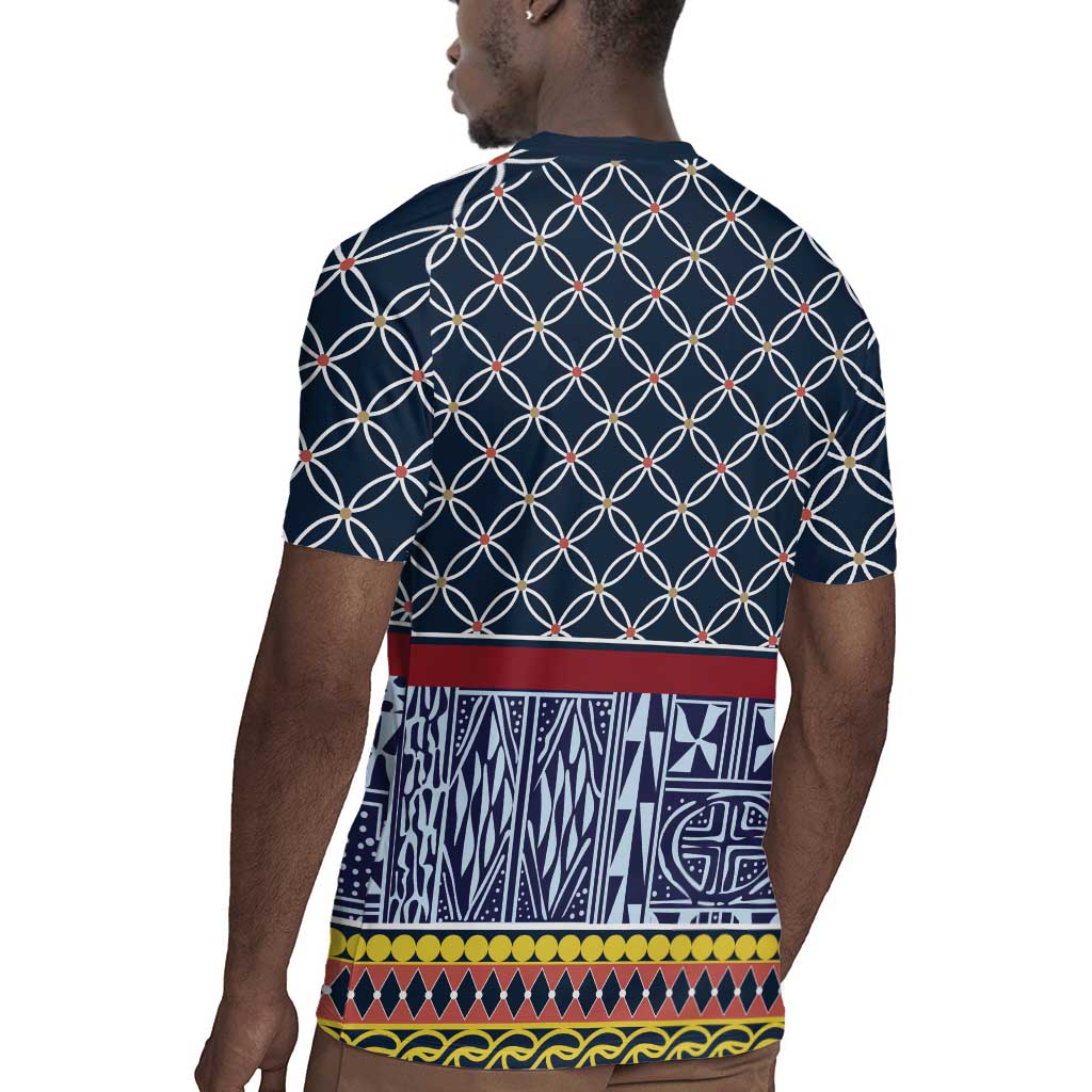 Toghu Bamenda Rugby Jersey Cameroon Traditional Pattern
