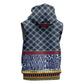 Toghu Bamenda Sleeveless Hoodie Cameroon Traditional Pattern - African Pride